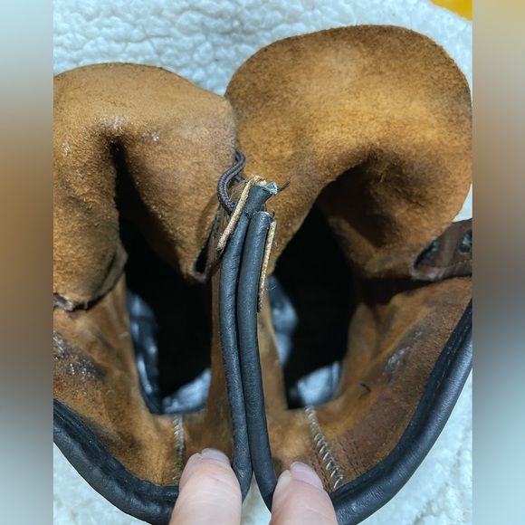 Vintage Abilene Western Lace Up Kiltie Boots - Picture 11 of 15